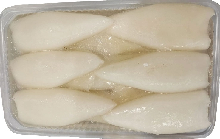 Frozen Iiiex Giant Squid with Vetetable String High Quality Health Seafood Lllex Giant Squid Product Japanese Squid