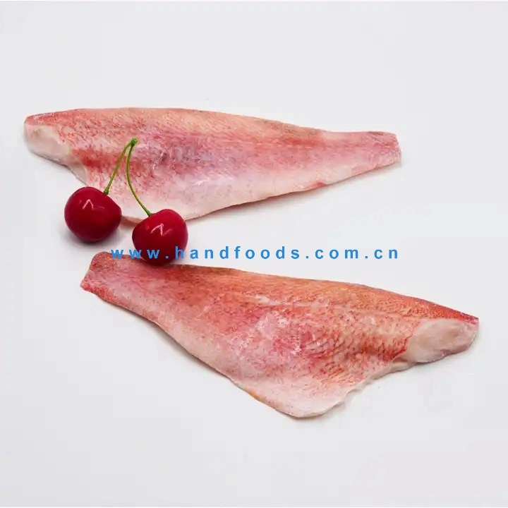 Good Quality Seafood of Frozen Pacific Redfish Fillets Skin-on Boneless