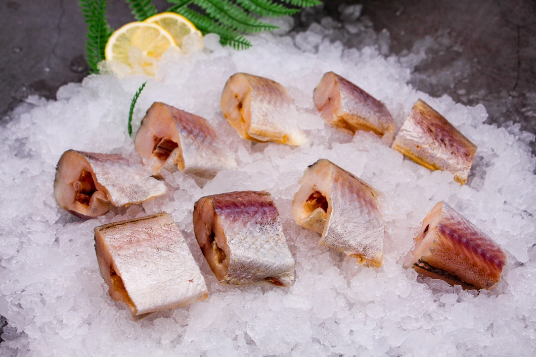 Gold Supplier Hot Selling Fresh and Tasty Frozen Half Dried Pollock Cut