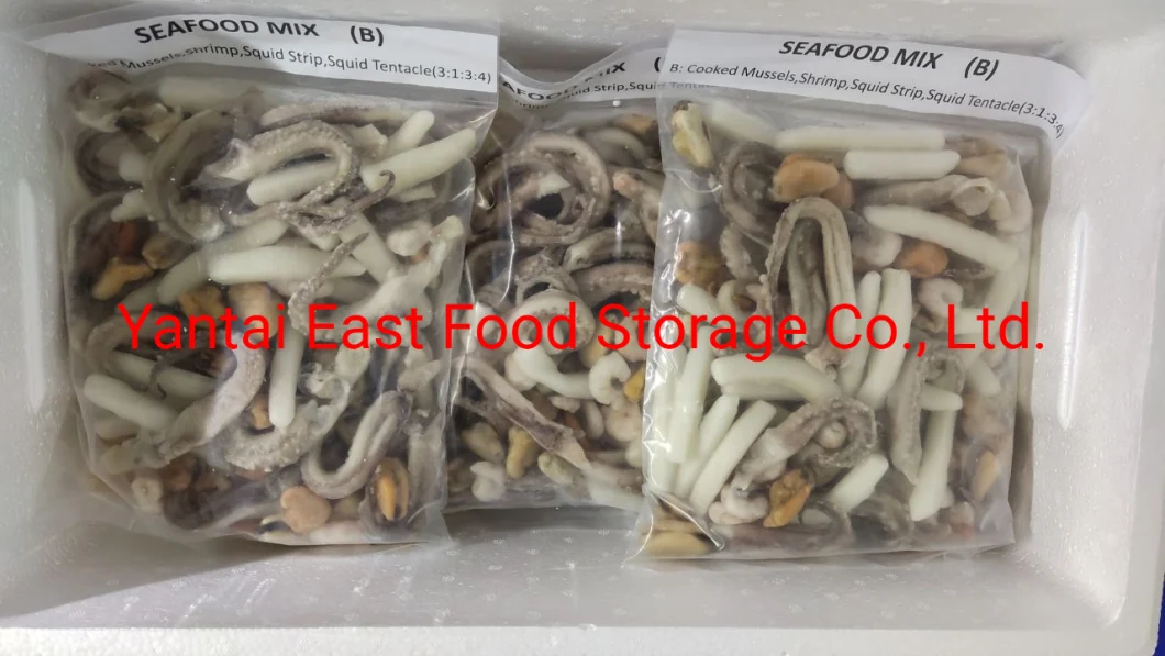 Frozen Squid Tt, Cleaned, Illex, Todarodes, Frozen Seafood