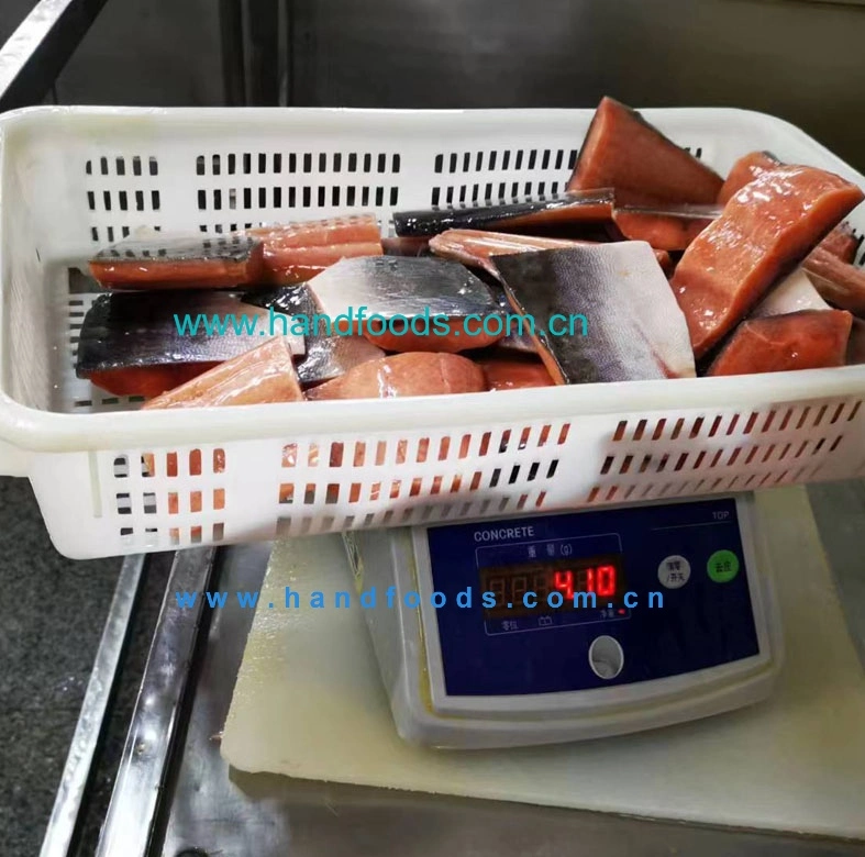 Good Quality Seafood of Frozen Pink Salmon Portion Boneless